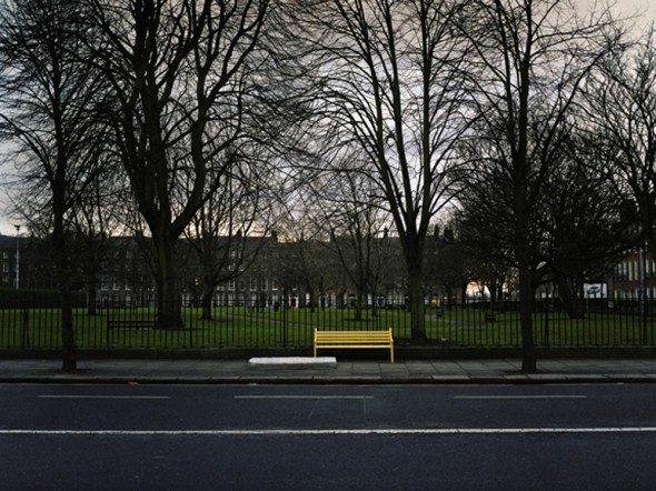 Yellow Bench, from the series Just Another Day, Dublin , 2009 - 2011