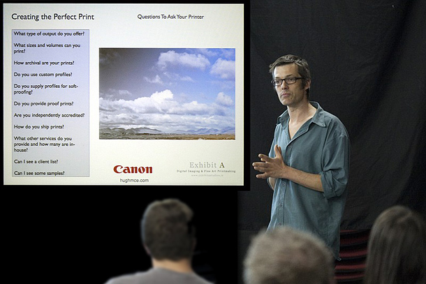 Hugh McElveen on Creating the Perfect Print, sponsored by Canon